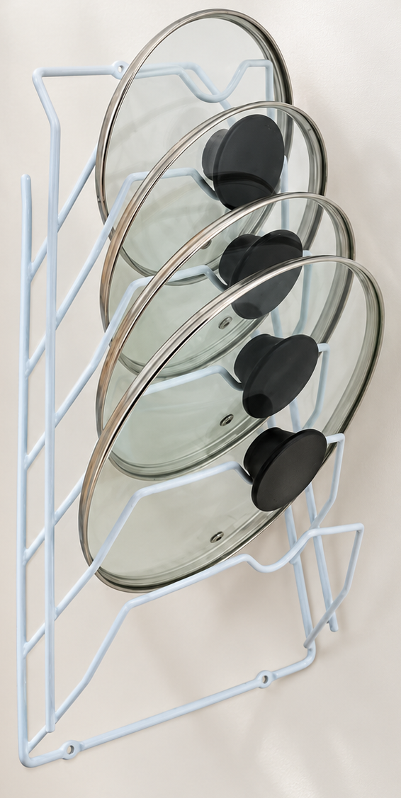 6-Tier Cabinet Lid Organizer