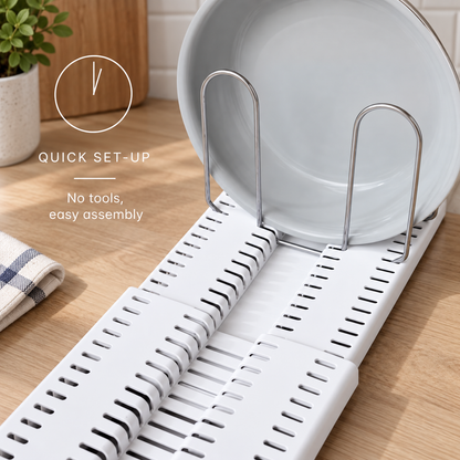 Adjustable Pan and Lid Organizer