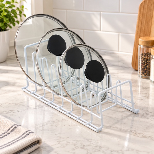 Deluxe Lid and Plate Organizer