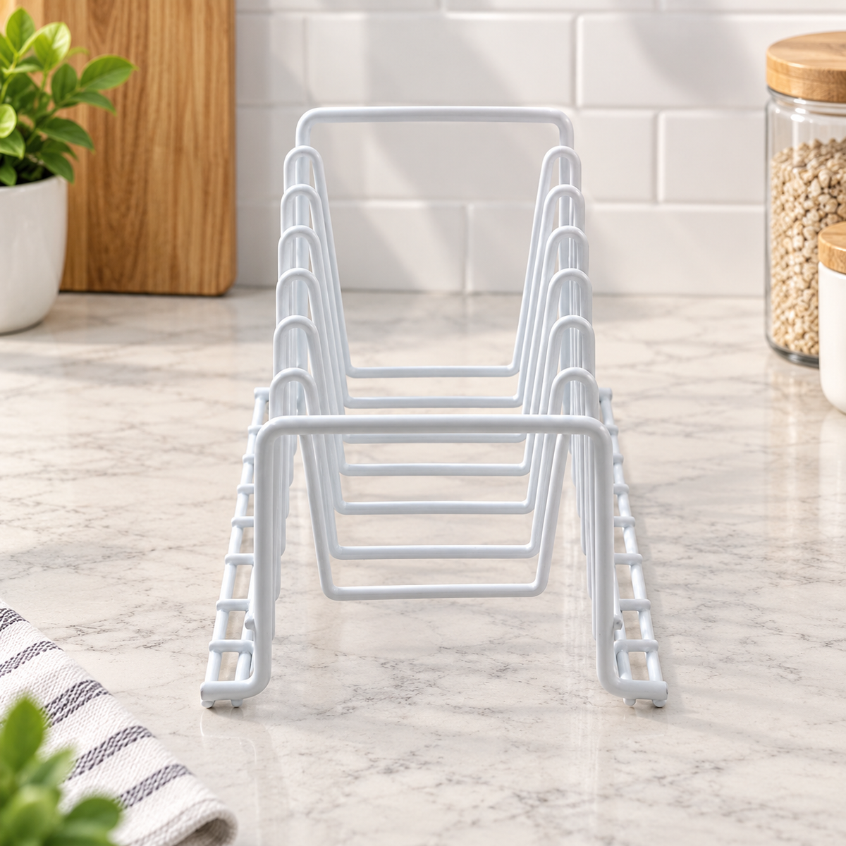 Deluxe Lid and Plate Organizer