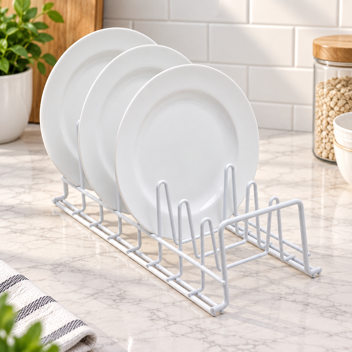Deluxe Lid and Plate Organizer